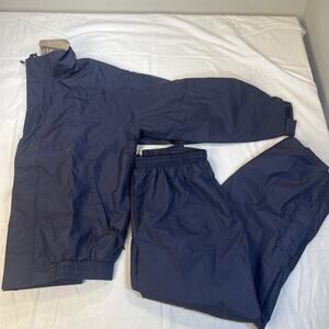 Intech Windbreaker Tracksuit, Golf Navy Blue Large Men’s 90's